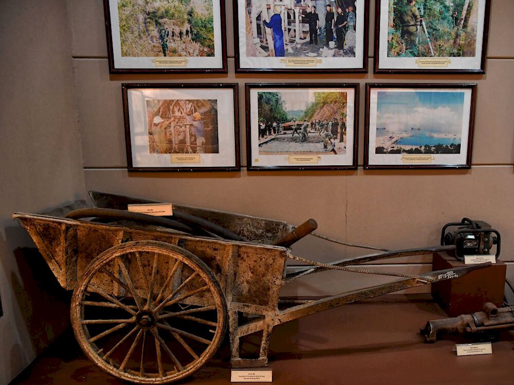 Precious images and artifacts reflecting challenges posed on Vietnamese soldiers from the War at the museum